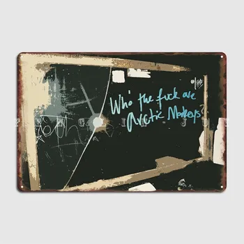 Кто такие Arctic Monkeys Металлическая Вывеска Паба Garage Club Индивидуальные Таблички Жестяные Вывески Плакаты