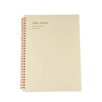 Разлинованный Спиральный Дневниковый Блокнот на 80 Листов Плотной Бумаги Гладкий Блокнот для Учебы и Заметок студентов