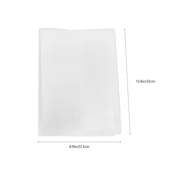 2 шт Блокнотов формата А5 Прозрачный Защитный чехол Обложки для книжных пленок для вырезок для студентов