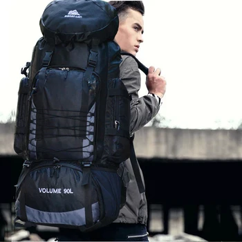 90-литровые походные сумки, военный тактический рюкзак, Походный рюкзак для кемпинга, спортивная Тактическая военная сумка, мужские дорожные сумки