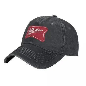 Забавная Бейсболка Miller Brewing хлопчатобумажные Шляпы Регулируемая Шляпа Модная Повседневная Кепка Для водителя Грузовика