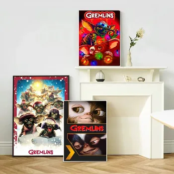 Классический плакат G-Gremlins из фильма, Самоклеящийся художественный плакат, наклейка из крафт-бумаги в стиле ретро, сделай САМ, комната, бар, кафе, Винтажная декоративная