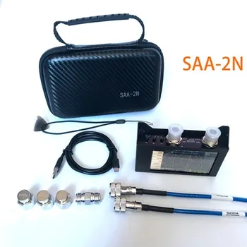 4-дюймовый дисплей SAA-2N NanoVNA V2 3GHz 2.2 версия с батареей 3000 мАч Векторный Сетевой Анализатор HF VHF UHF Антенный Анализатор