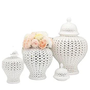 Вечно яркий скандинавский свет, роскошные ретро-керамические предметы домашнего декора, фарфоровая ваза