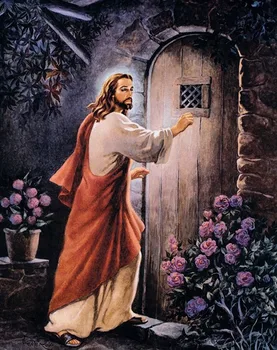Домашний Декор Иисус Христос Господь Спаситель 1-Шелковый Художественный Плакат Наклейка На Стену Украшение Подарок