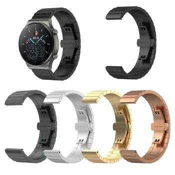 Металлический ремешок для Huawei Watch 2e Прочный ремешок для часов Браслет Модный браслет
