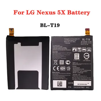 Новый 2700 мАч BLT19 BL-T19 Аккумулятор Для LG Nexus 5X H790 H791 H798 BL T19 Аккумулятор Мобильного Телефона