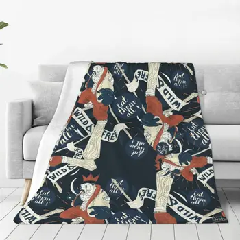 Wild Free 498 Одеяло, покрывало на кровать, Кавайные Пушистые Мягкие одеяла для двуспальной кровати