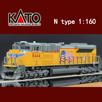 Игрушечная модель поезда KATO 1/160 тепловоз N-типа, модель поезда SD70, электрический игрушечный поезд, увеличенный поезд