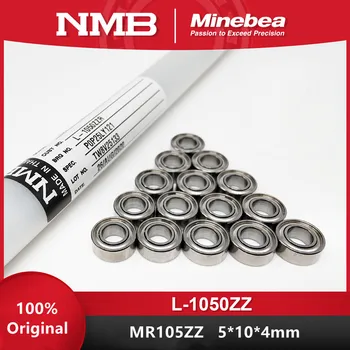 Оригинальный подшипник Minebea NMB L-1050ZZ 5*10*4 мм MR105ZZ миниатюрный шарикоподшипник 1050 MR105 5x10x4 мм