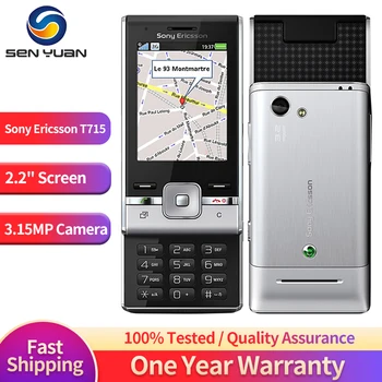 Оригинальный мобильный телефон Sony Ericsson T715 3G Разблокирован 2,2 