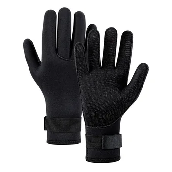 перчатки для плавания и дайвинга 3 мм, износостойкие и устойчивые к царапинам, теплые и холодостойкие перчатки для дайвинга для взрослых для рыбалки