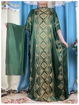 2023 Новая африканская женская молитвенная одежда Abaya, высококачественное вышитое платье, роскошная мусульманская одежда в Дубае, исламская одежда
