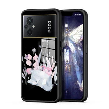Чехлы Для телефонов в стиле Fox Для Xiaomi MI 11T 10T 10 Poco M5 M3 X3 X2 F3 F2 Note10 Lite NFC GT Pro 5G Жесткая Задняя Крышка