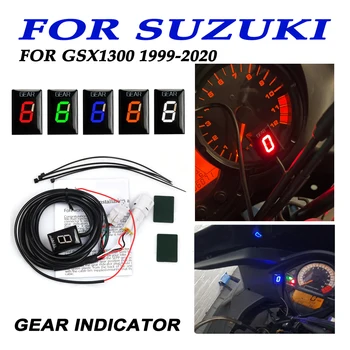 Индикатор передачи для Suzuki GSX1300 1999 - 2016 2017 2018 2019 2020 Аксессуары для мотоциклов GSX 1300 с дисплеем 1-6 скоростей