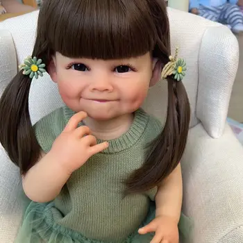 55 см Полное Тело Мягкая Силиконовая Возрожденная Кукла для Малышей Raya Реалистичная Мягкая На Ощупь Высококачественная Кукла Подарки для Детей