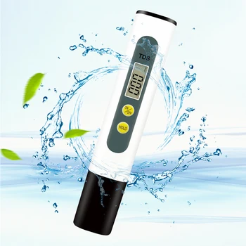 Тестирующая ручка TDS Бытовая Ручка для тестирования воды Инструмент для тестирования качества воды Портативный Быстрый детектор примесей жесткости воды