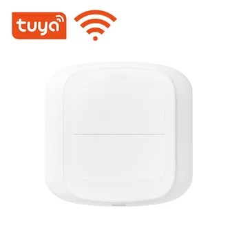 Tuya WiFi/ 2 Gang Wireless 6-кнопочный контроллер с переключателем сцен на батарейках Сценарий автоматизации для устройств Tuya
