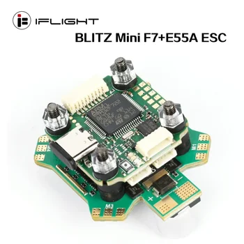 Экранное меню стека контроллера полета iFlight BLITZ Mini F7 (AT7456E) с 4-В-1 ESC BLITZ E55A DShot150/300/600 2- 6S для гоночного дрона FPV