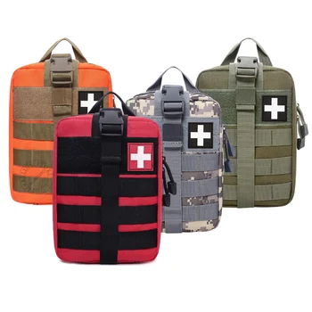 Тактические аптечки первой помощи, Медицинская сумка, аварийный открытый армейский Охотничий автомобиль, Инструмент для выживания в кемпинге, военная сумка EDC