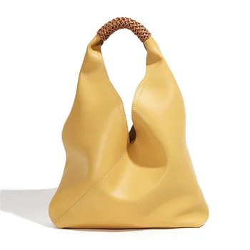 Клатч, сумки-тоут, модная женская сумка через плечо, сумка из натуральной кожи подмышками, женская сумка
