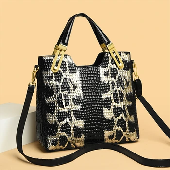 Высококачественная кожаная женская сумка, Брендовая дизайнерская свадебная сумка-мессенджер для леди, сумки через плечо, Женские большие сумки, Офисная сумка, мешок