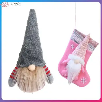 Многофункциональные Рождественские декоративные носки, пакет для конфет, декоративные носки большой емкости, легко подвешиваемый Рождественский подарочный пакет для чулок