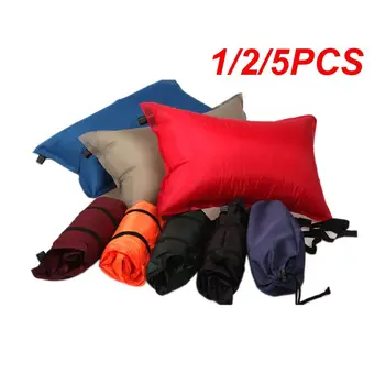 Новая самонадувающаяся подушка-губка, сверхлегкая складывающаяся компактная автоматическая надувная подушка для путешествий на открытом воздухе, подушка для кемпинга