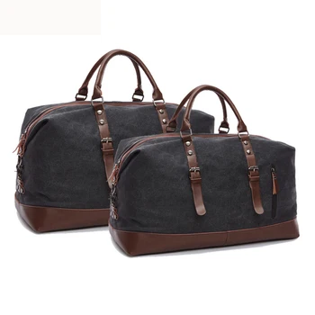Мужская сумка для багажа большой емкости, спортивная сумка для путешествий, Повседневная Легкая мужская сумка Weekender, Холщовые сумки для хранения одежды 2023 года выпуска