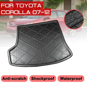Для Toyota Corolla 2007 2008 2009 2010 2011 2012 Автомобильный коврик для пола, покрытие заднего багажника от грязи