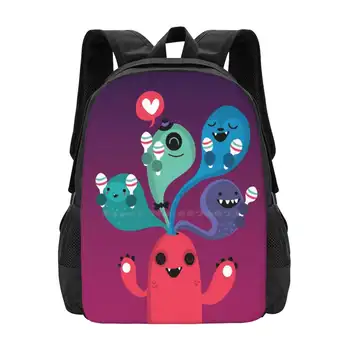 Fiesta/ Лидер продаж, модные сумки-рюкзаки Happy Party Monster Fiesta