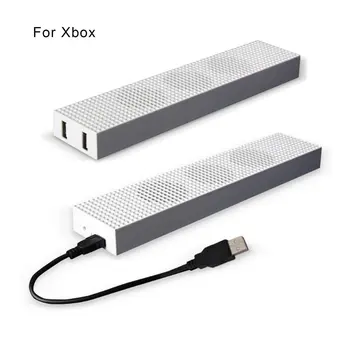 Для Xbox One S Охлаждающий Вентилятор С 2 Портами USB-Концентратора И Регулировкой Скорости Вращения 3 Ч/Л Вентилятор-Кулер Для Игровой Консоли Xbox One Slim Оптом