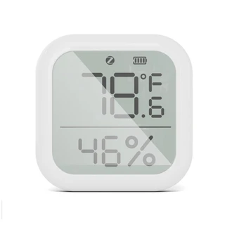 Для Tuya Zigbee Цифровой Пульт Дистанционного Управления Датчиком Температуры И Влажности Smart Thermometer Датчик Гигрометра