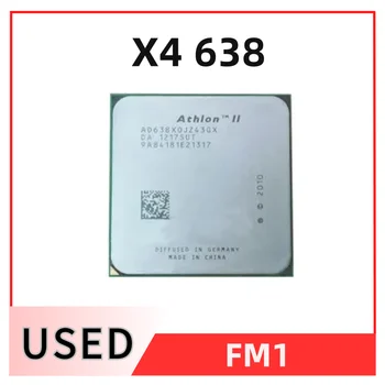 Athlon II X4 638 с четырехъядерным процессором 2,7 ГГц, процессор AD638XWNZ43GX Socket FM1
