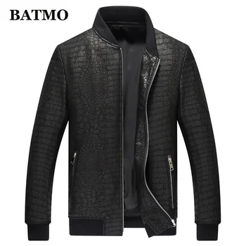 BATMO 2023 весенние тонкие куртки из натуральной кожи для мужчин, куртки из овчины, большие размеры M-XXXL