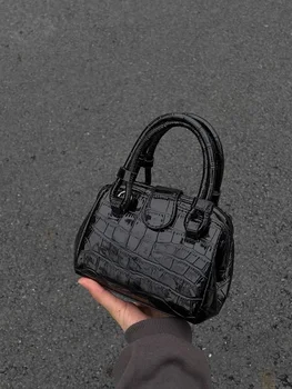 Высококачественная модная женская сумка sbeis saturn, дизайнерская сумочка на цепочке, мини-черная сумка через плечо, женская сумка