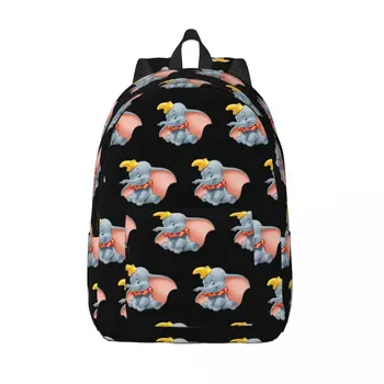 Рюкзак Disney Dumbo с животными для мальчиков и девочек, студенческая школьная сумка для книг, рюкзак с мультяшным слоном, Сумка для дошкольного детского сада, Походная сумка