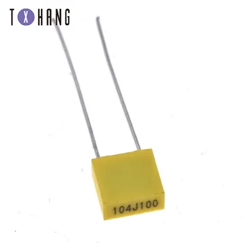 20ШТ корректирующих конденсаторов 100NJ100 100 В 100NF 0,1 МКФ с шагом конденсатора 5 мм