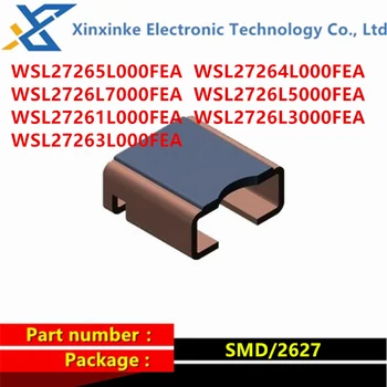 WSL2726 2726 3 Вт 75 PPM 1% 5 М 0,004R 0,001R 0,003R 0,7 МОМ 0,0005 Ом Токоизмерительные Резисторы SMD 3 Вт Силовые Металлические Полосовые Резисторы