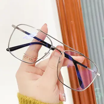 Мужские очки для чтения Компьютерные Очки Оптические Очки Блокирующие очки Очки в металлической оправе