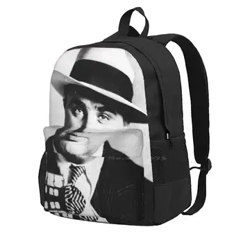 Фотография Аль Капоне, школьные сумки для девочек-подростков, сумки для ноутбука, дорожные сумки Аль Капоне, фотография гангстера мафии, фотография гангстера преступника из Чикаго