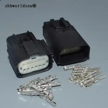 worldgolden 12-контактный штекер автоматической фары для мужчин и женщин, кабельный разъем для жгута проводов 33472-1201