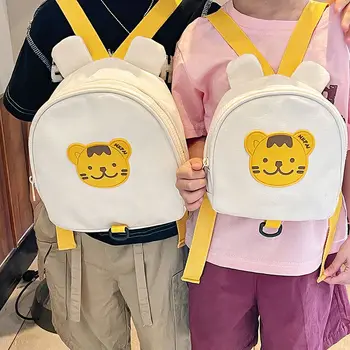 Kawaii Детский рюкзак для мальчиков из детского сада, школьный ранец, Мультяшный медведь, кролик, сумка для малышей, Корейские круглые детские сумки для девочки