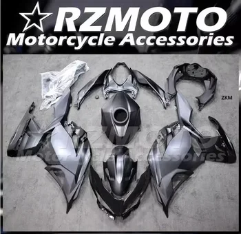 4Gifts Новый комплект обтекателей для мотоциклов ABS, пригодный для Kawasaki EX 250 400 2019 2020 2021 2022 2023 19 20 21 22 Комплект кузова Черный матовый