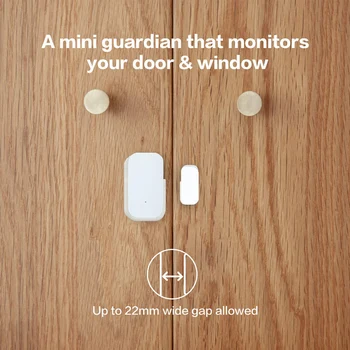 Датчик двери, окна Aqara Беспроводное подключение Умный мини-датчик двери Работает с приложением MiHome для Xiaomi mijia smart home
Держатель