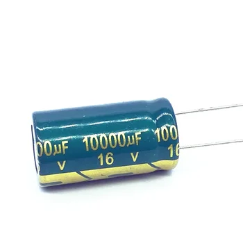 5 шт./лот 10000 мкф16 В Низкоомный высокочастотный алюминиевый электролитический конденсатор размером 16*30 16 В 10000 мкф 20%