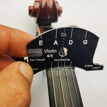 инструменты для ремонта моста 1шт Инструмент для создания шаблонов Инструмент для ремонта скрипки справочные инструменты Черный Легко носить с собой