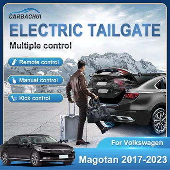 Автомобильный электрический доводчик двери багажника Электрический привод датчика удара задней двери Комплект питания для Volkswagen VW Magotan 2017-2023