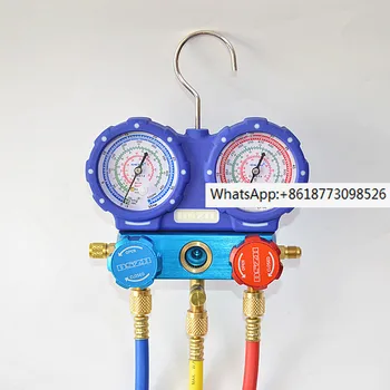 Dasheng Air Conditioning Fluorine Meter Group WK-P6002S Манометр для Предотвращения Столкновений с Жидкостным Двойным Манометром R410A