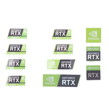 Для RTX 3090TI 3080TI 3070 3060 наклейка на рабочий стол ноутбука этикетка видеокарты